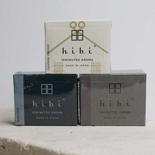 Hibi Incense 30 Match Box - Japanese Cypress