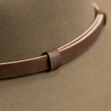Leather Hat Band - Toro Brown