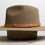 Leather Hat Band - Saddle Tan
