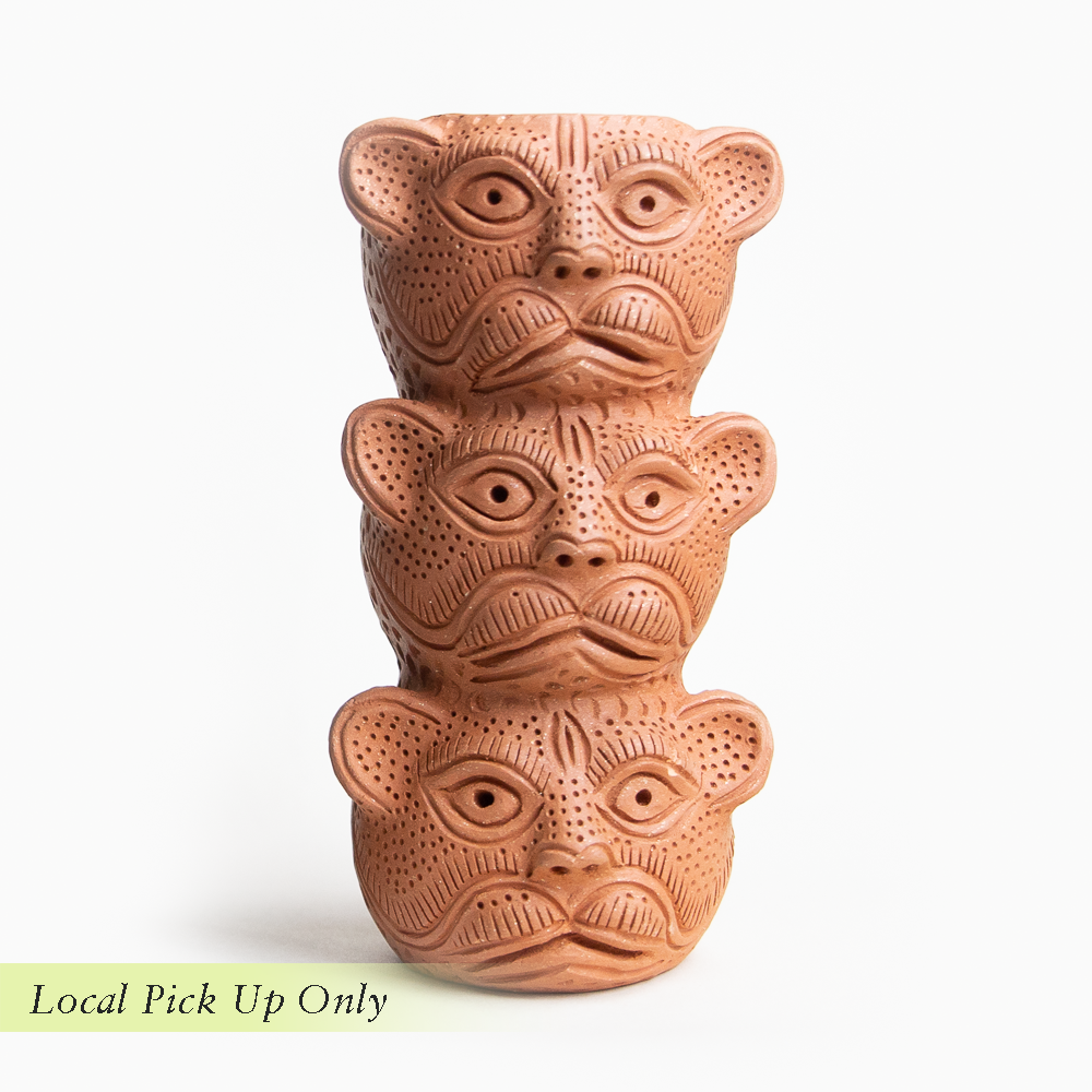 Jaguar Trio Vase - Natural