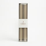Fancy Taper 10" Candlesticks in Parchment