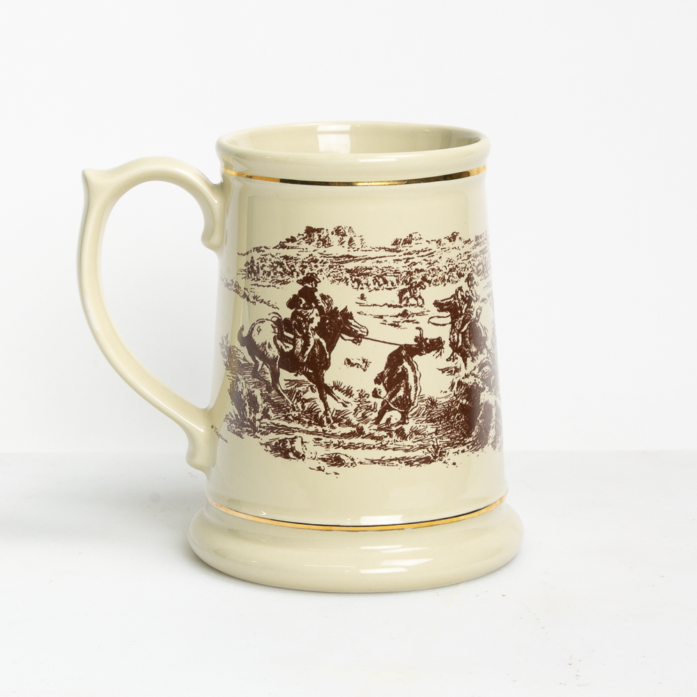 Western Beer Stein