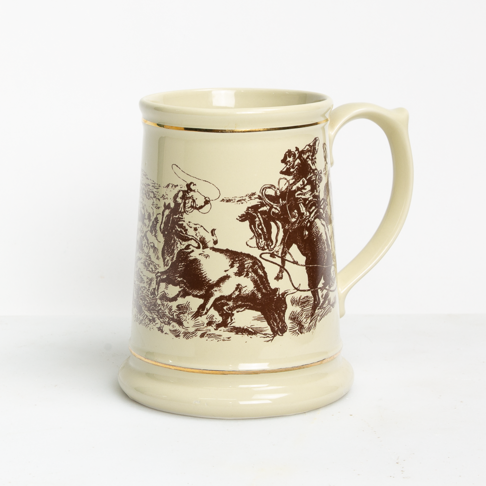 Western Beer Stein