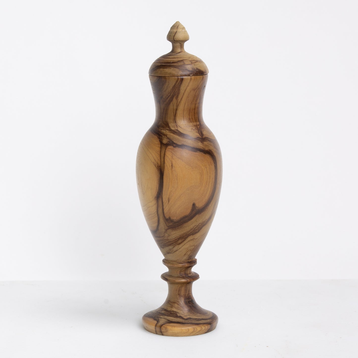 Wooden Vessel with Lid