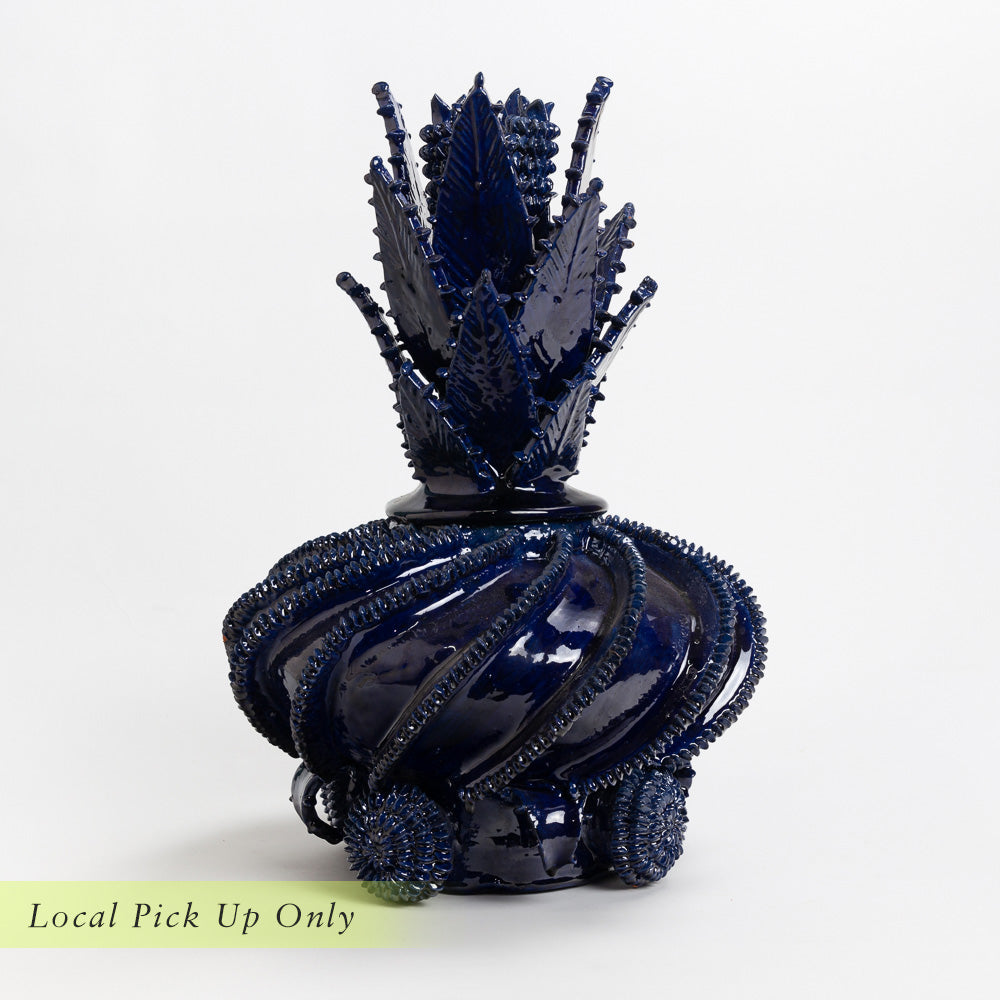 Blue Glazed Piña