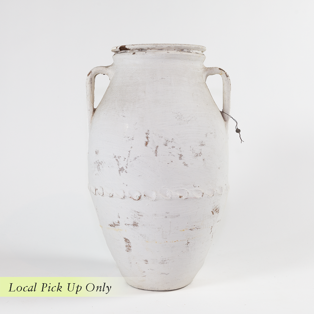 Turkish Floor Pot Medium #2 - White