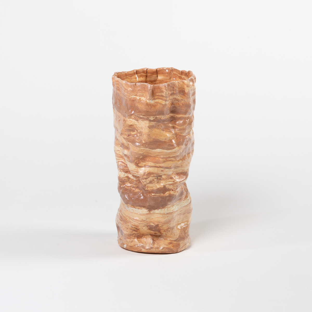 Mexican Terracotta Clay Vase