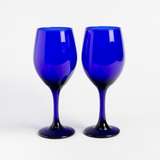 Cobalt Wine Glasses
