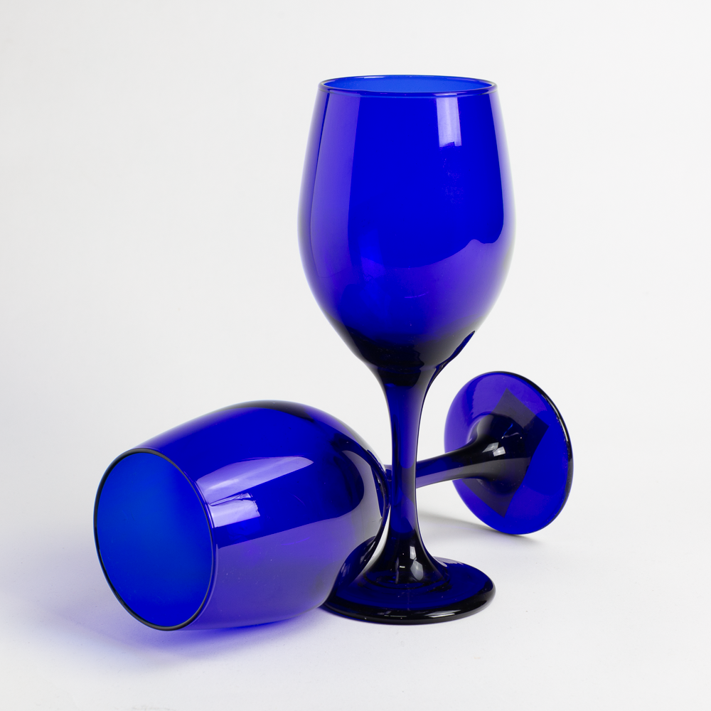 Cobalt Wine Glasses