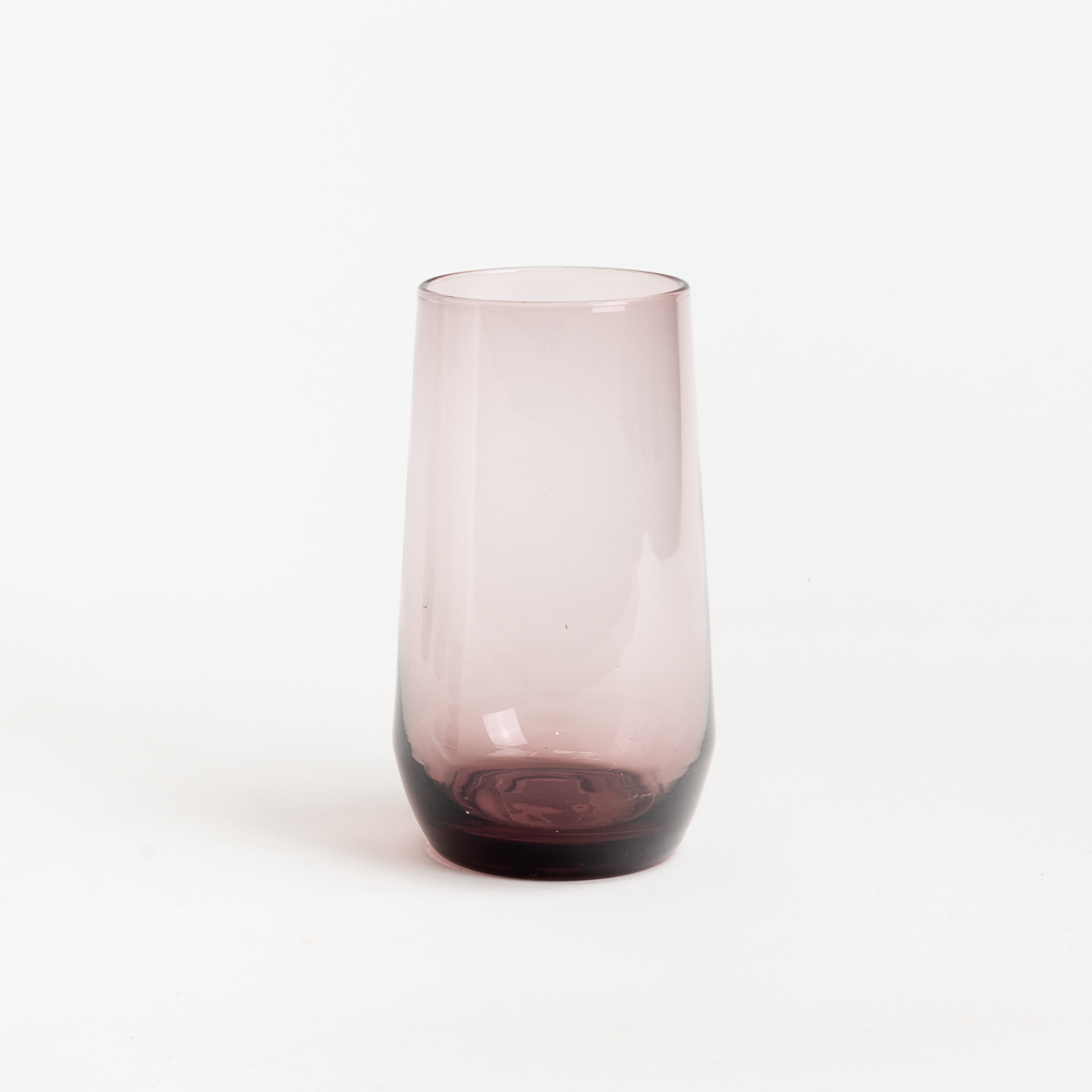 Plum Tall Glasses