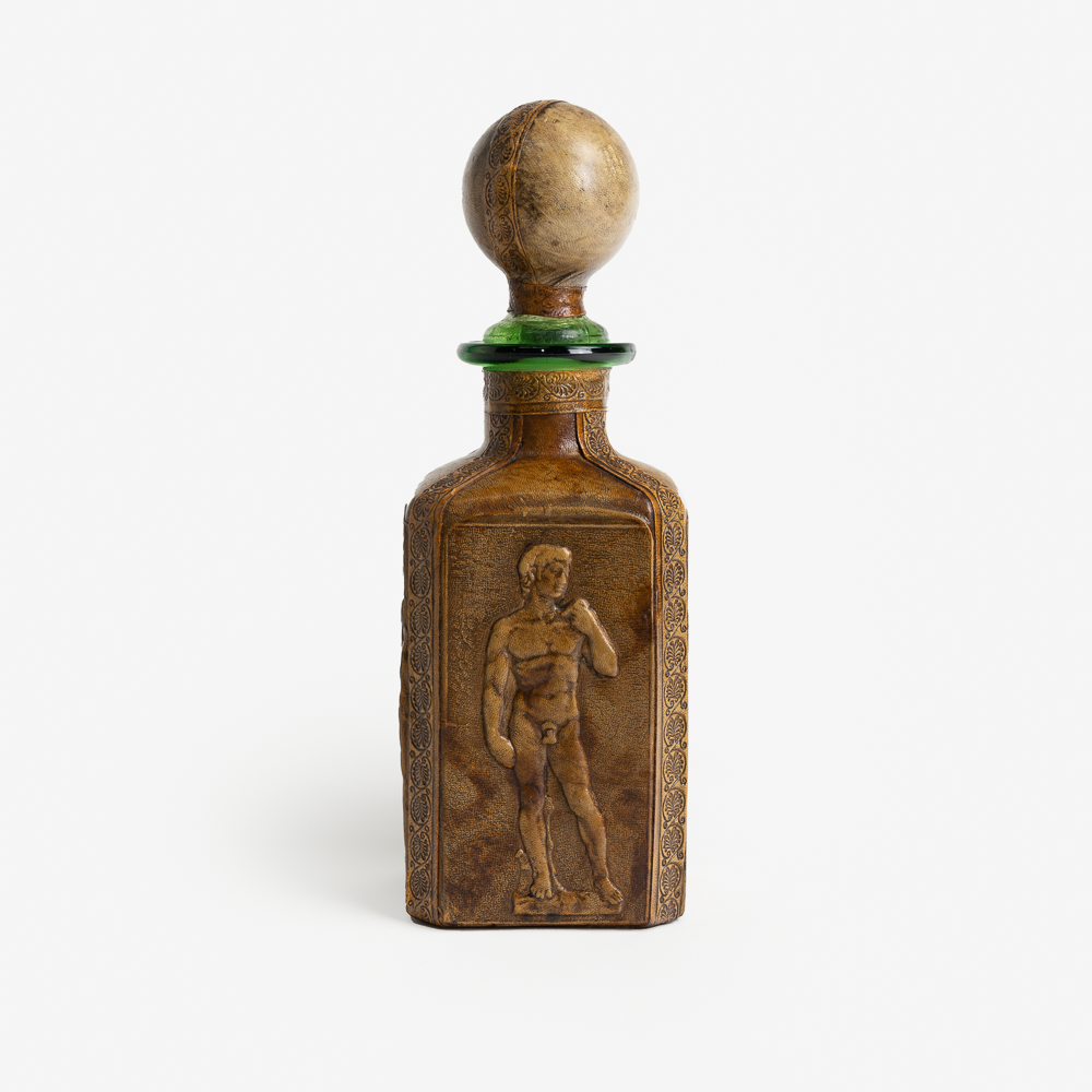 Leather Wrapped Decanter