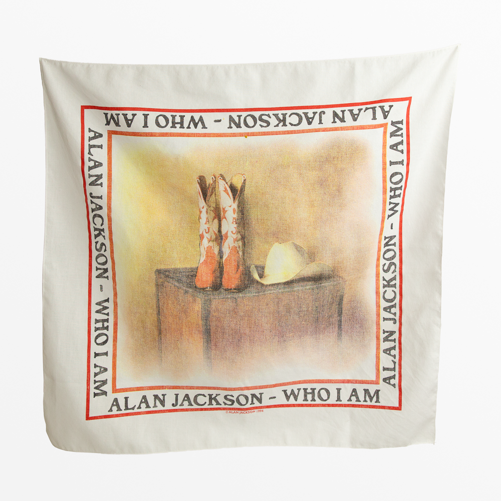 Vintage Alan Jackson Bandana
