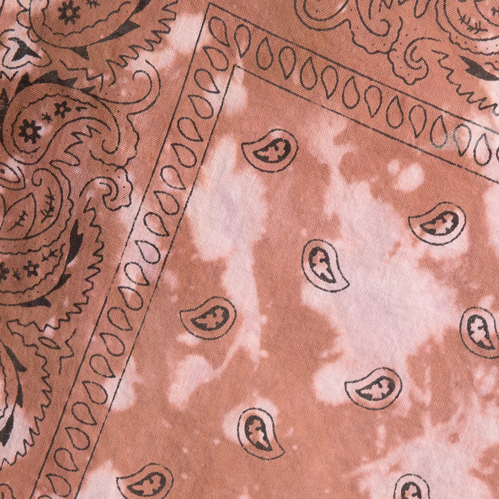 Stonewashed Cotton Bandana - Mauve
