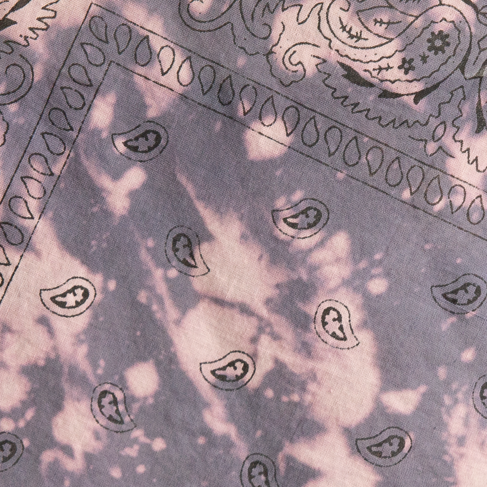 Stonewashed Cotton Bandana - Grey
