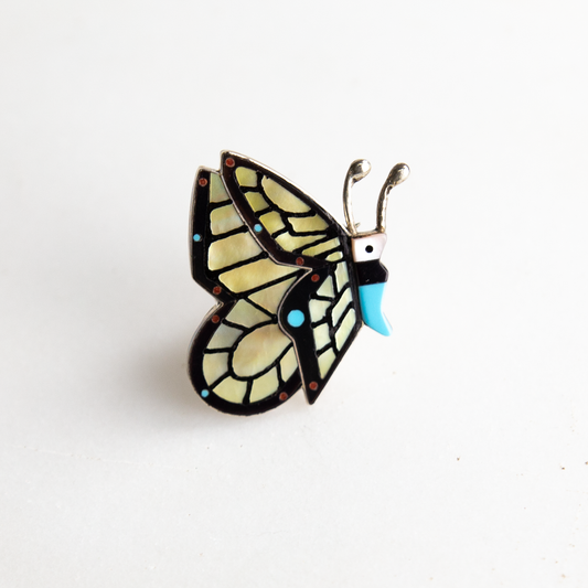 Mother of Pearl Butterfly Pin