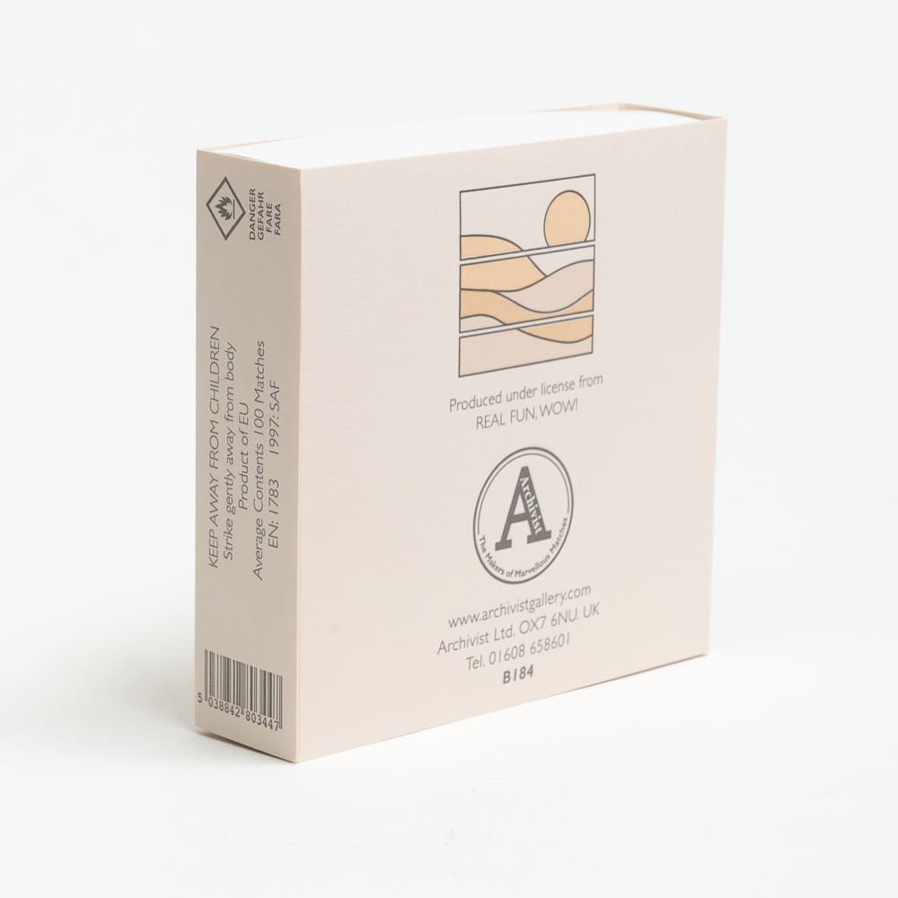 Archivist Square Matchbox - Landscape