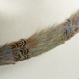 Feather Hat Band - Blue Reeves