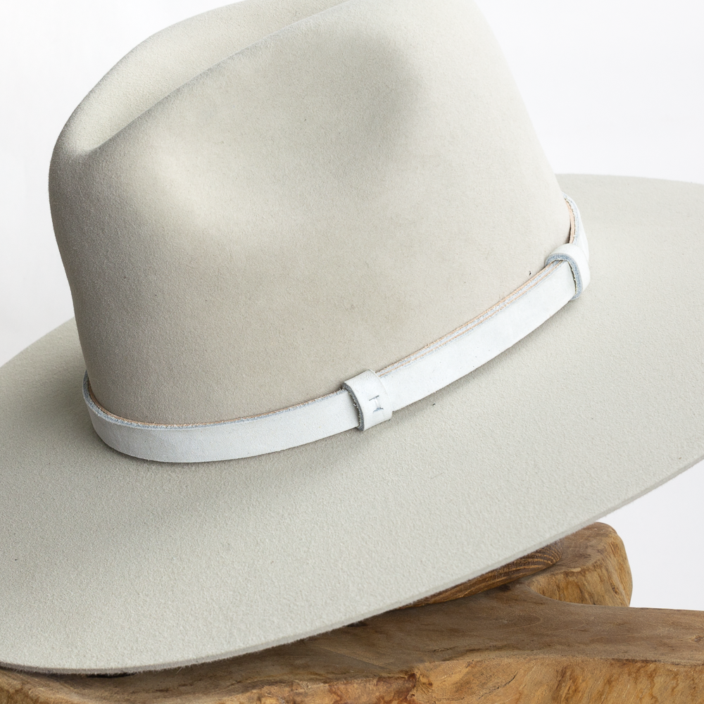Leather Hat Band - Ice Cold Saddle