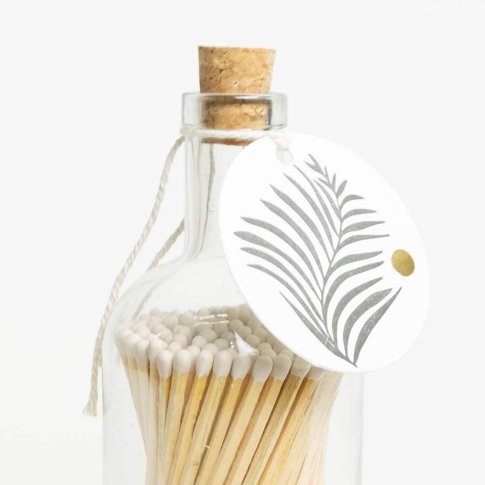 Archivist Bottle Matches - White Fern