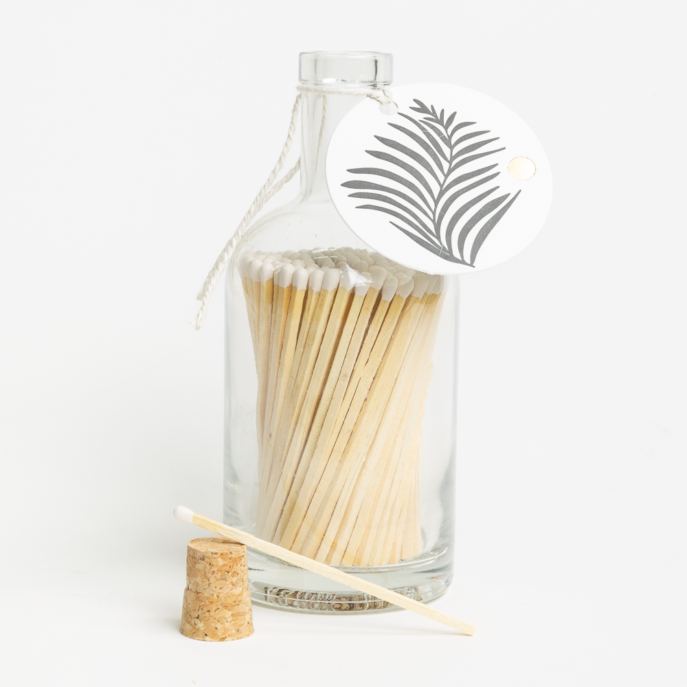 Archivist Bottle Matches - White Fern