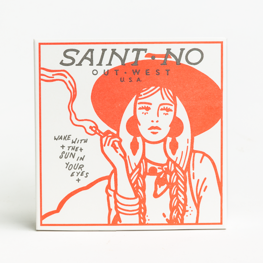 Archivist Square Matchbox - Out West