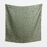 The Small ‘Bob Wire’ Wild Silk Rag - Olive Ranch Signs