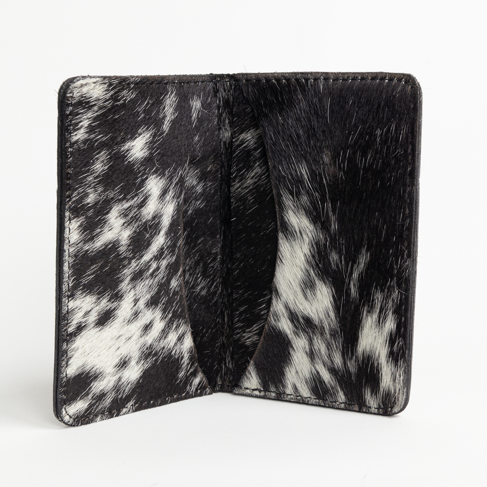 Cowhide Wallet - Black