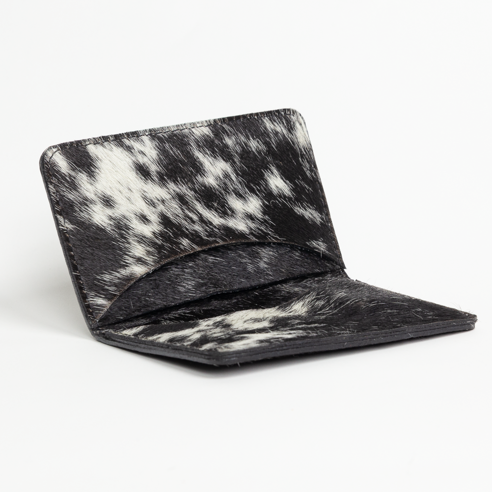 Cowhide Wallet - Black