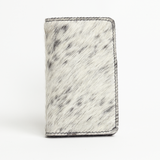 Cowhide Wallet - White