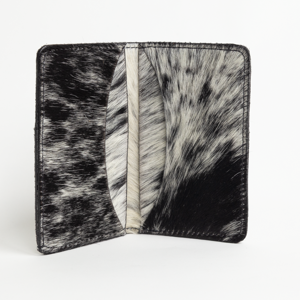Cowhide Wallet - White
