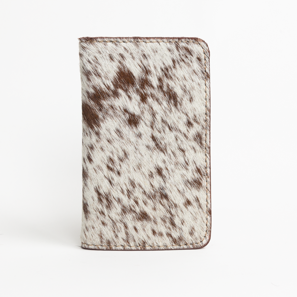 Cowhide Wallet - Brown Speckle