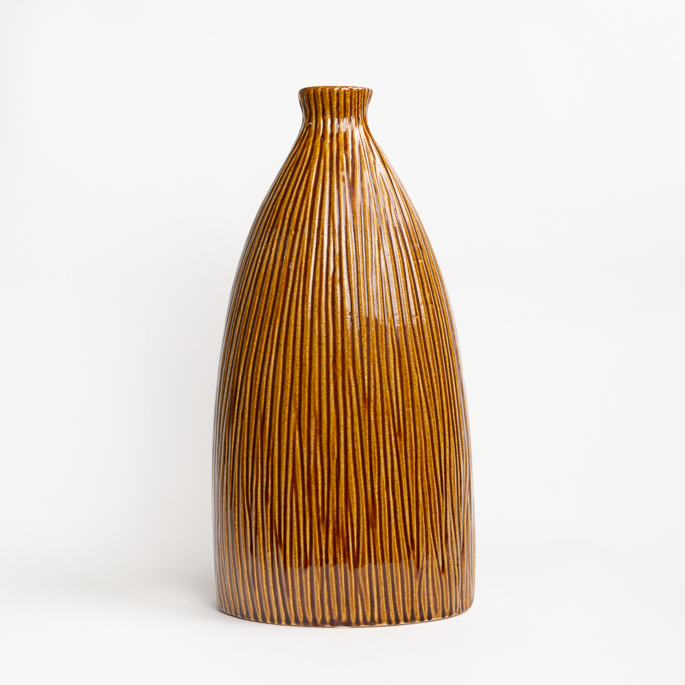 Tall Textured Vase