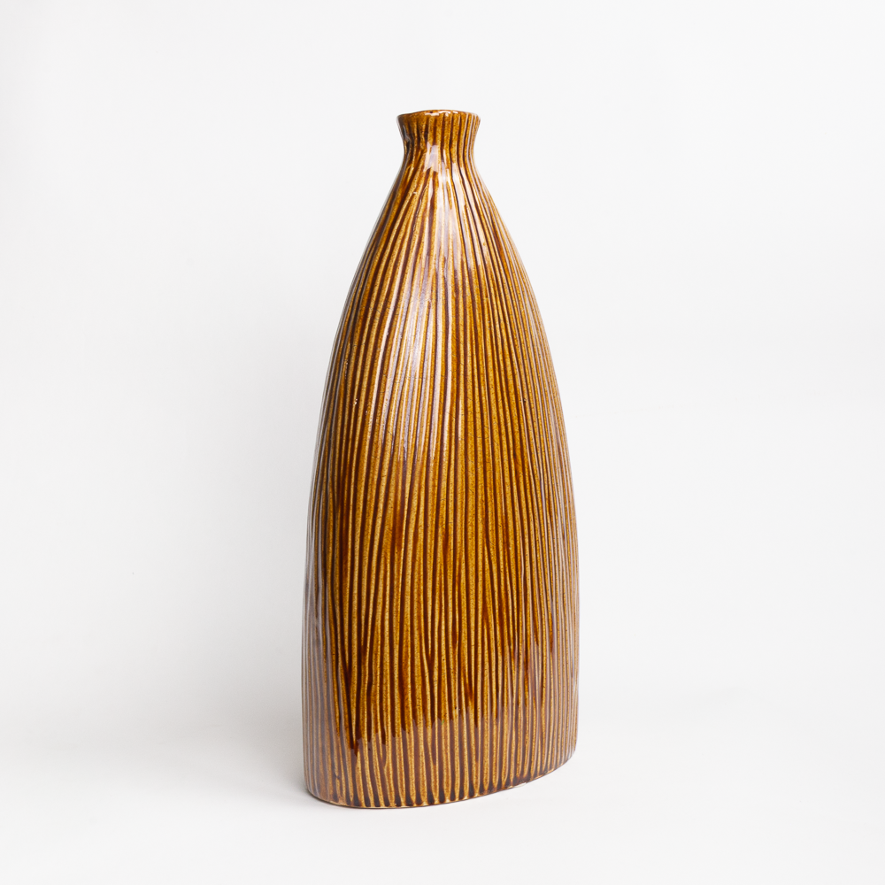 Tall Textured Vase