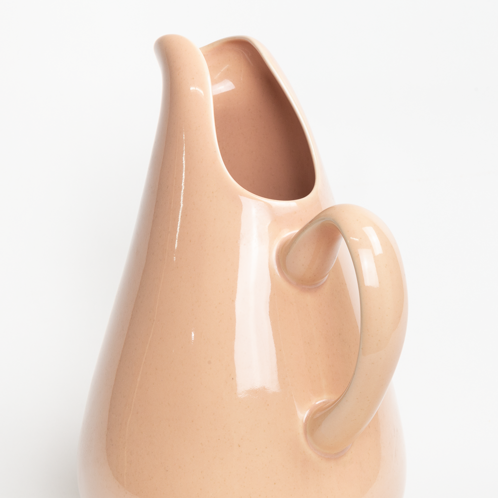 Blush Ceramic Pitcher
