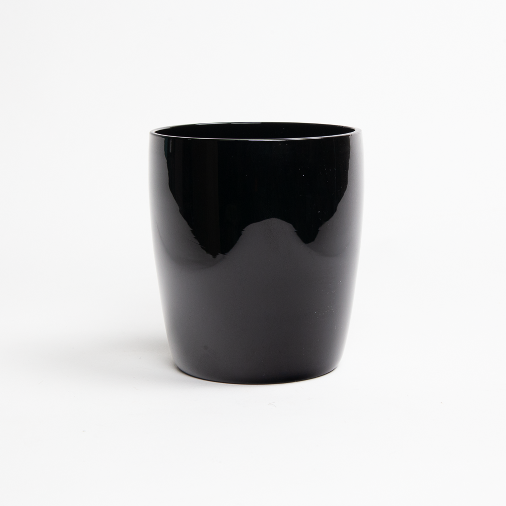 Black China Cups - Set of 5