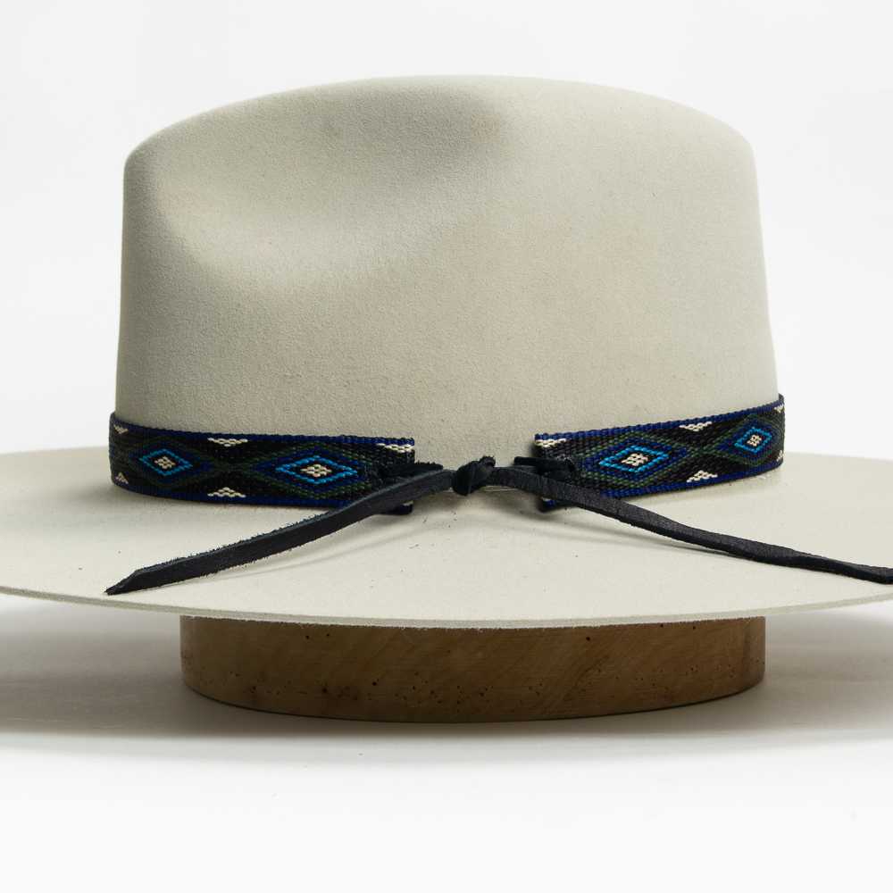 Thick Tapestry Hat Band - Diamond