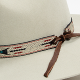 Thick Tapestry Hat Band - Red