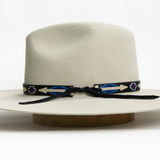 Thick Tapestry Hat Band - Black