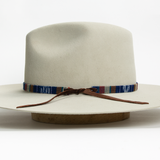 Tapestry Tie Hat Band - Rusty Indigo