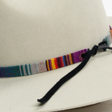 Tapestry Tie Hat Band - Santa Fe Sky