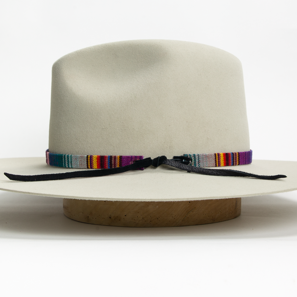 Tapestry Tie Hat Band - Santa Fe Sky