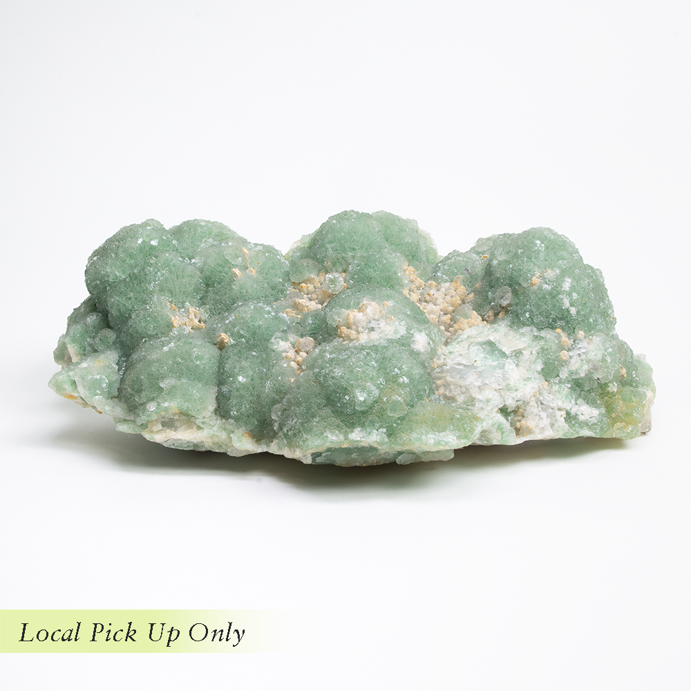 Green Fluorite Quartz Ore Cluster