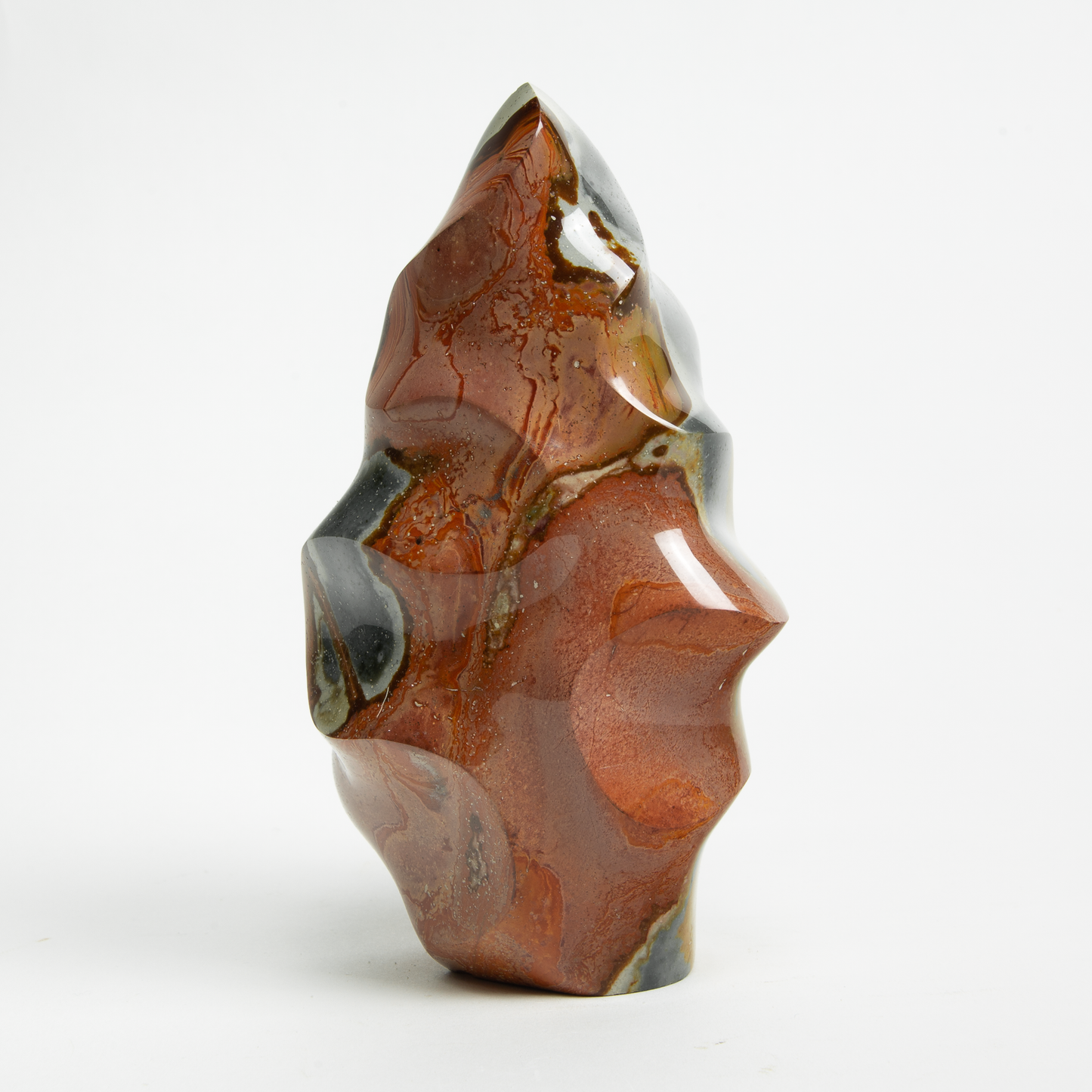 Polychrome Jasper Sculpture