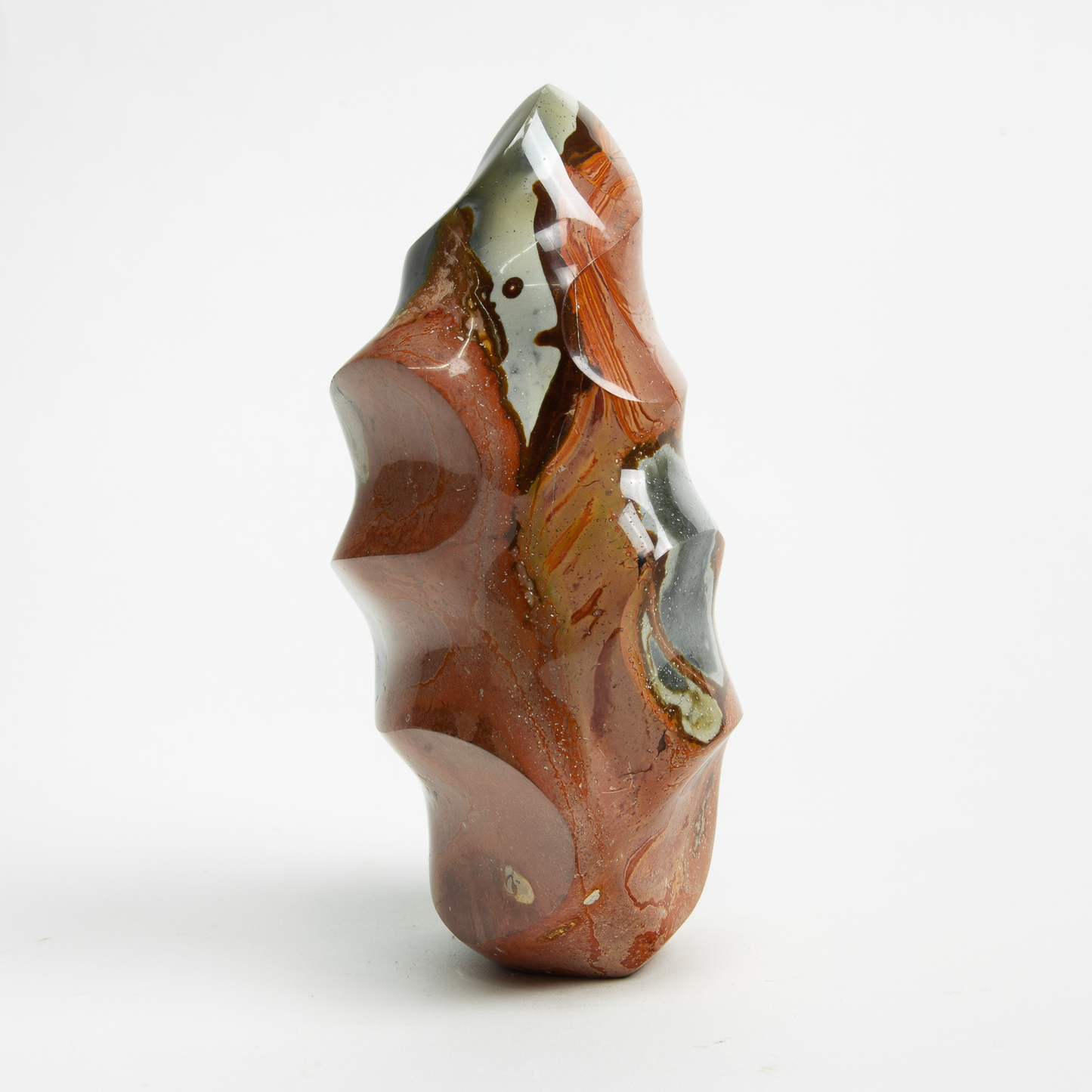 Polychrome Jasper Sculpture