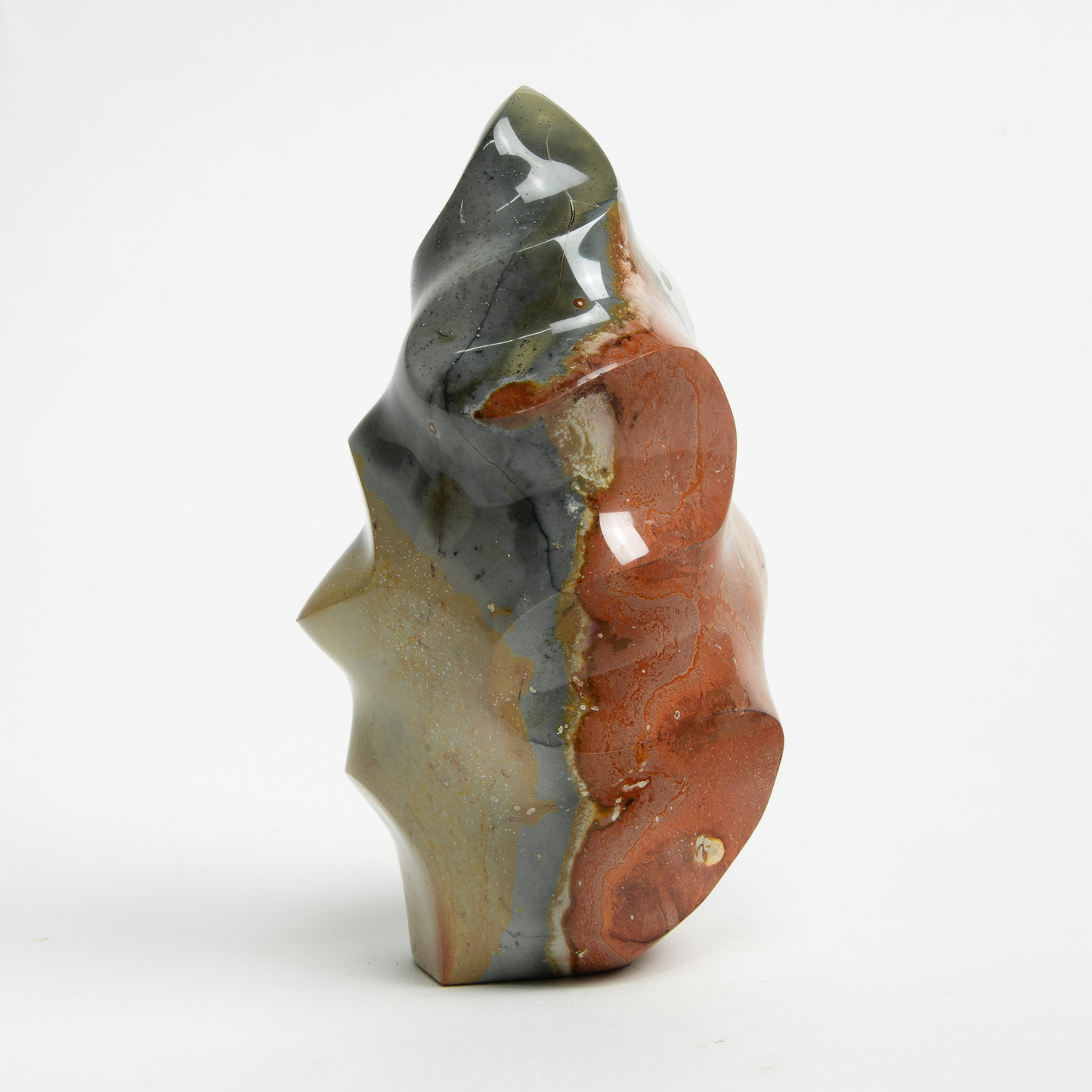 Polychrome Jasper Sculpture