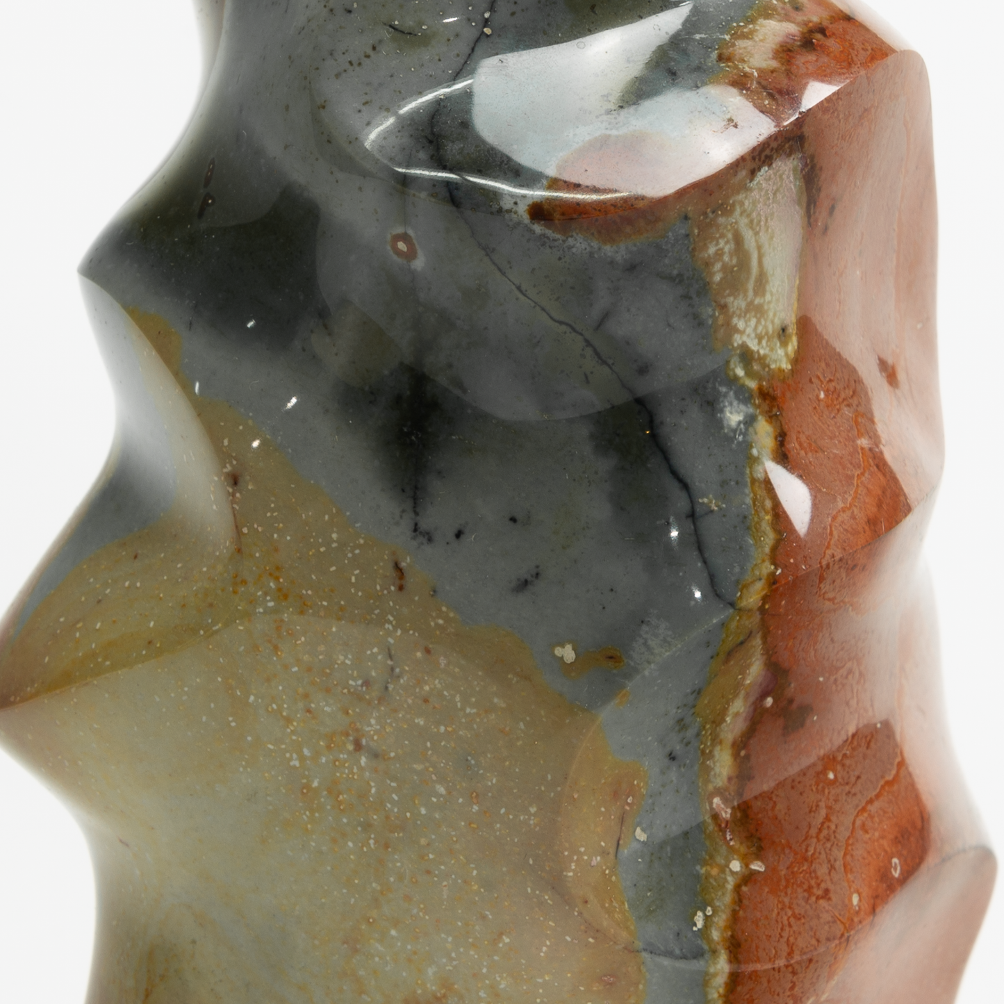 Polychrome Jasper Sculpture
