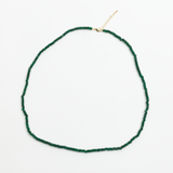Lekha Crystal Necklace - Emerald Onyx