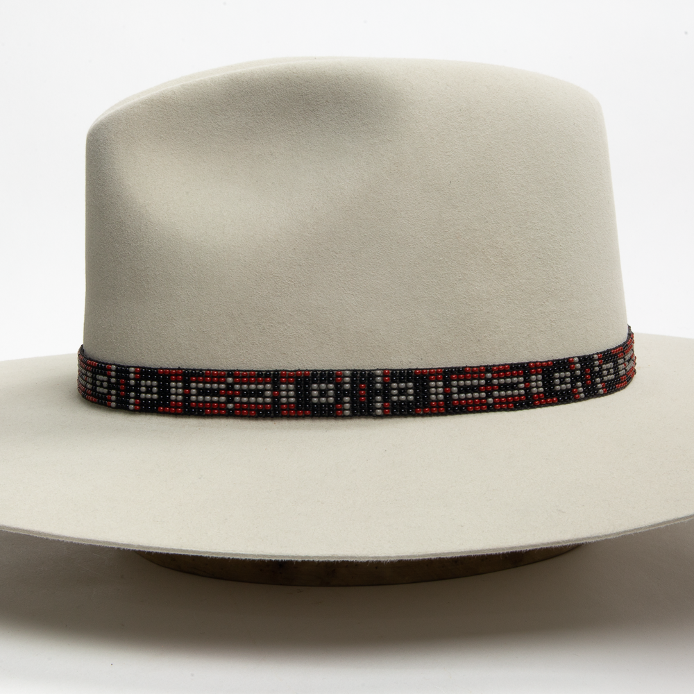 Feather Hat Band - Blue Reeves – Maufrais-Austin