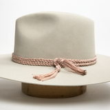 Nylon Braided Hat Band - Pink