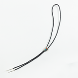 Double Stone Bolo Tie